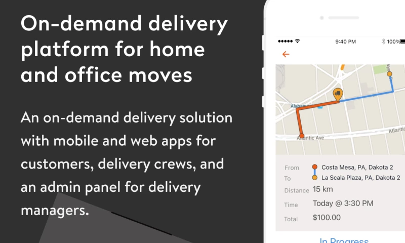 Yalantis - On-demand delivery platform