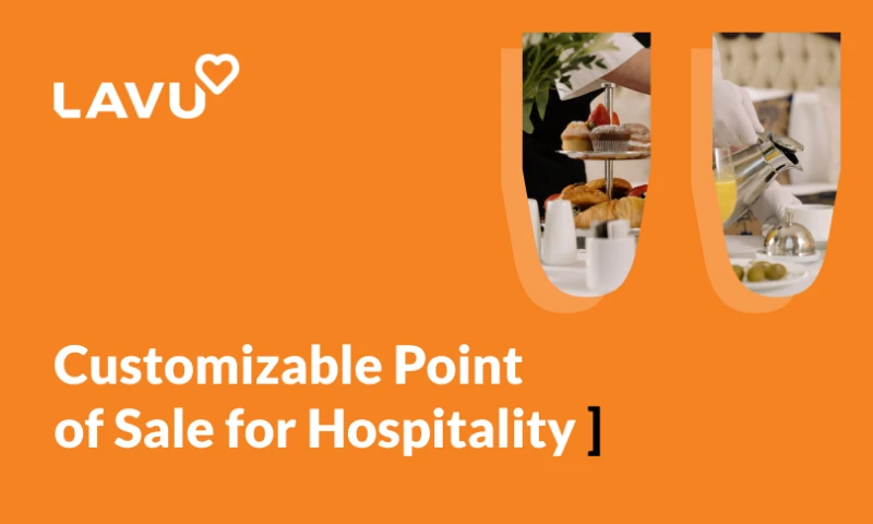 Customizable Point of Sale for Hospitality
