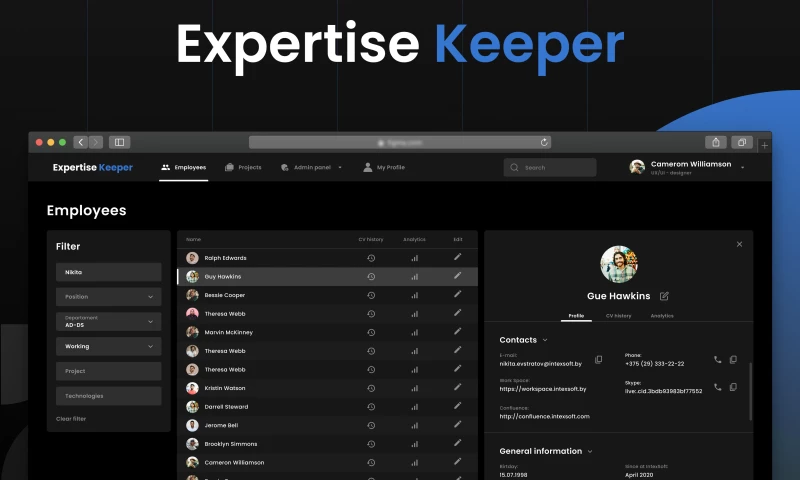 Expertise Keeper