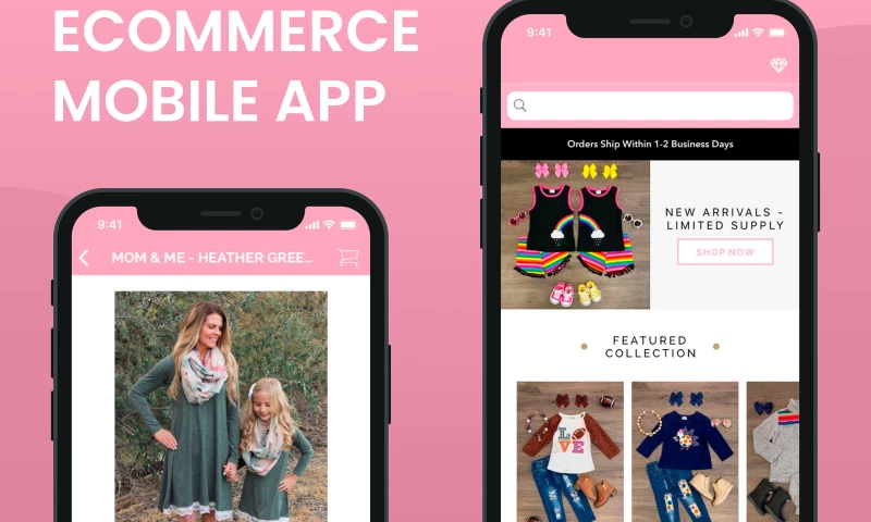 eCommerce mobile app