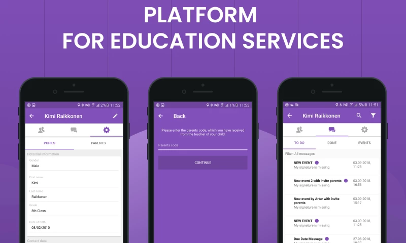 IntexSoft - Mobile App For Education Services