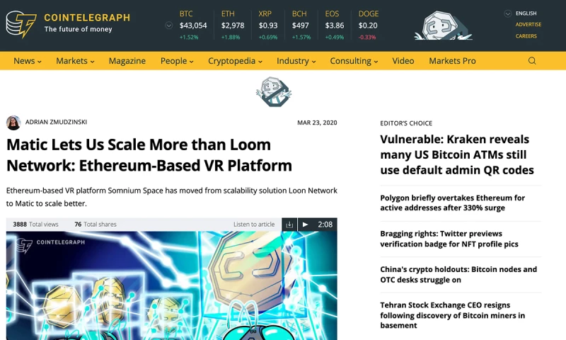 Polygon (Formerly Matic) Case Study