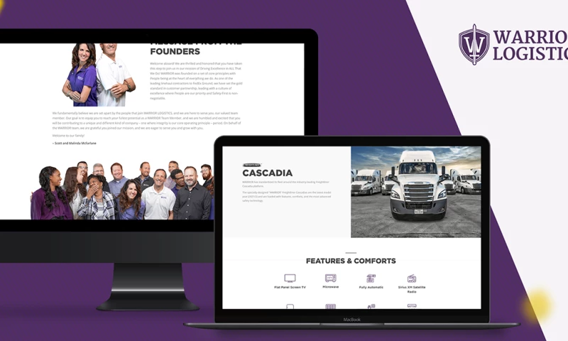 Agency Partner Interactive - Warrior Logistics: Custom Web Design & Development