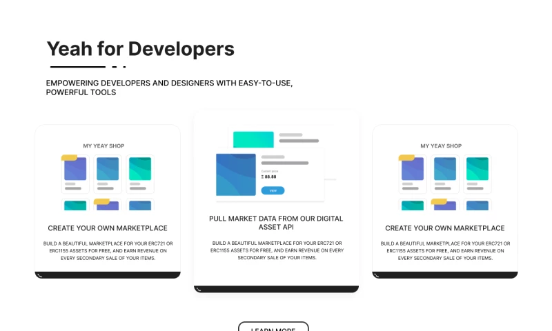 DTech Studio - Crypto Marketplace Design