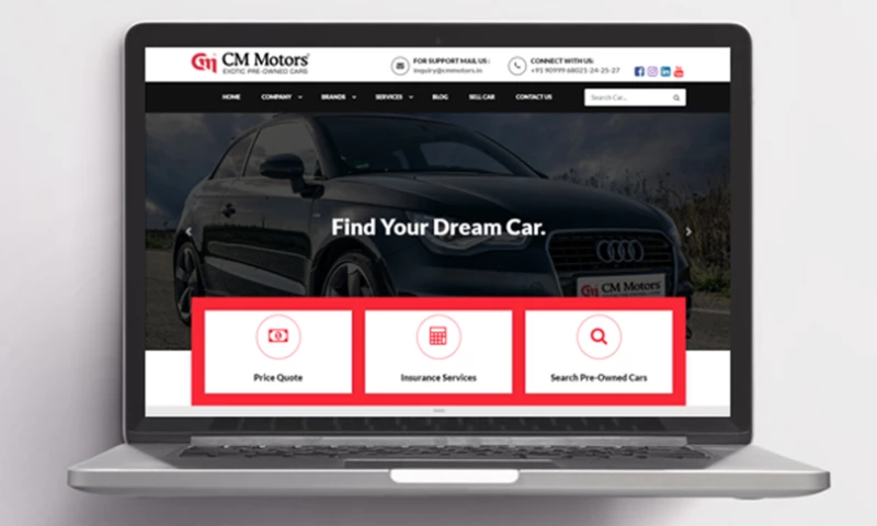 Arowa Webtech - CM Motors