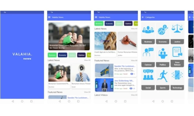 TUYA Digital - Valahia News App