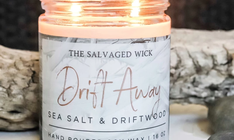Neise Design - The Salvaged Wick Label Design