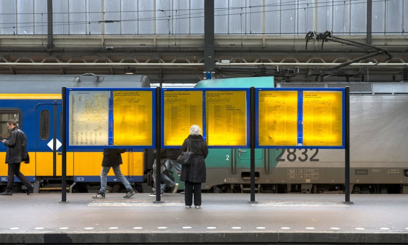 NS — One of the most iconic Dutch logos for the Dutch Railways