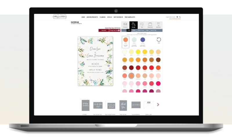 eCommerce Solution – Custom Wedding Card Manufacturer