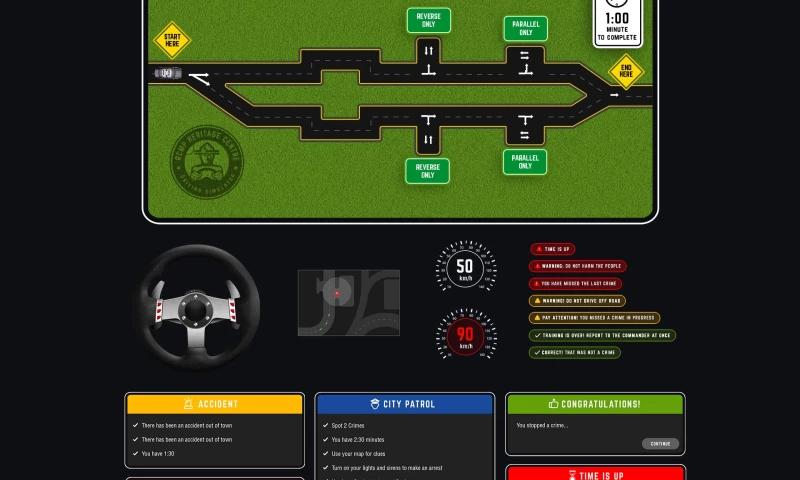 Melcher Studios - RCMP Driving Simulator