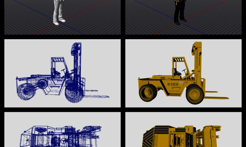 Melcher Studios - VR Forklift Training