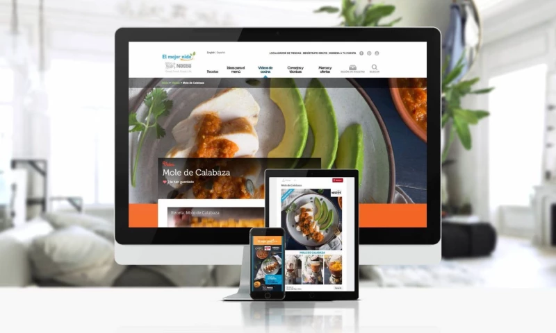 ICON Creative Agency - El Mejor Nido Website Redesign