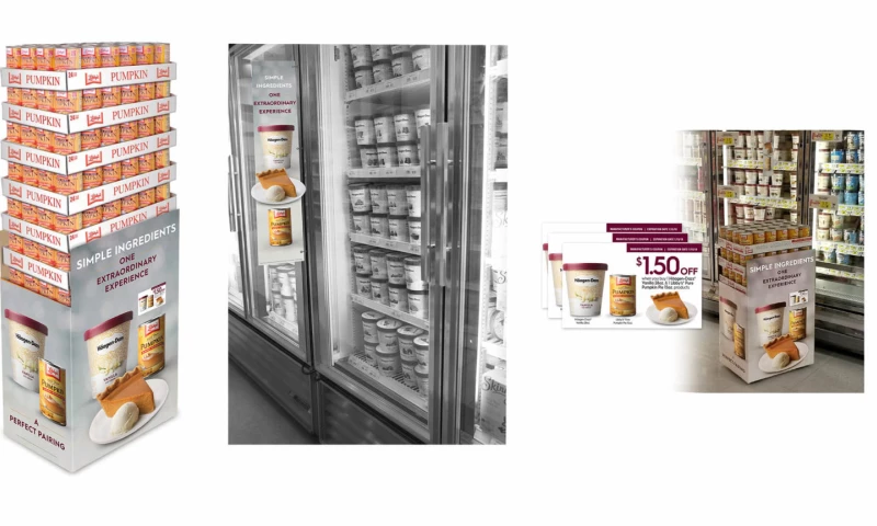 Häagen-Dazs + Libby’s Pumpkin POS