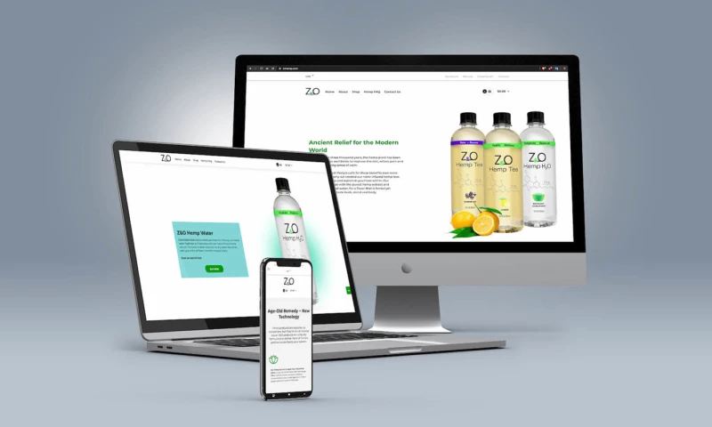 ICON Creative Agency - Z&O Hemp Tea