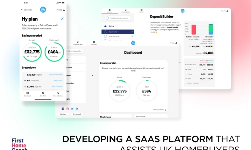 Industry-tailored application for FinTech company