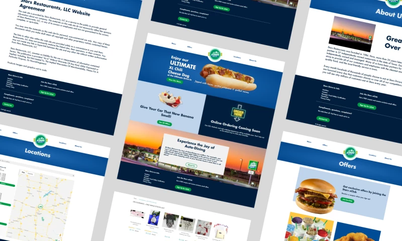 STARSDRIVE-IN | Food Ordering