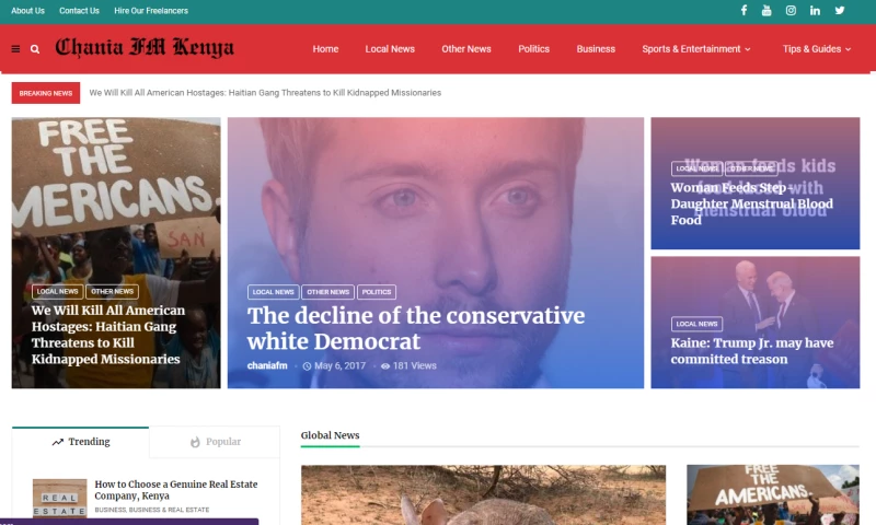 NdovuCloud - Chania FM News site.