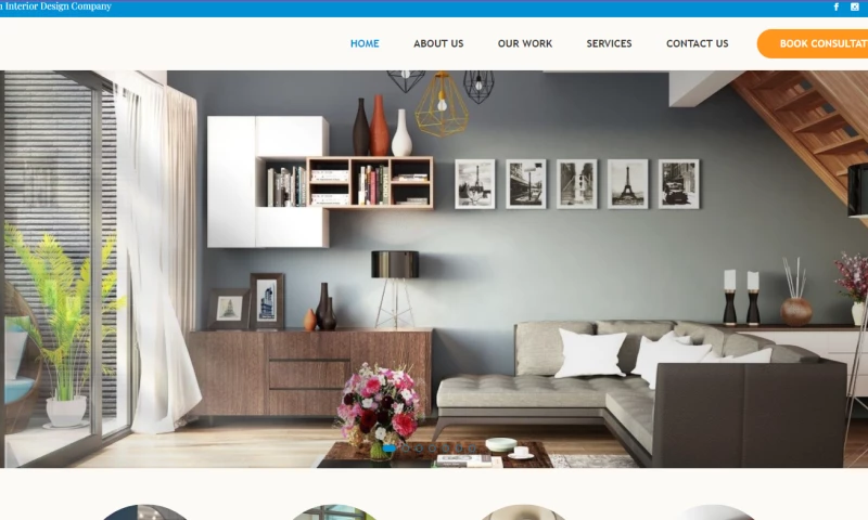 NdovuCloud - Holmfit Interior Design Services Booking Website