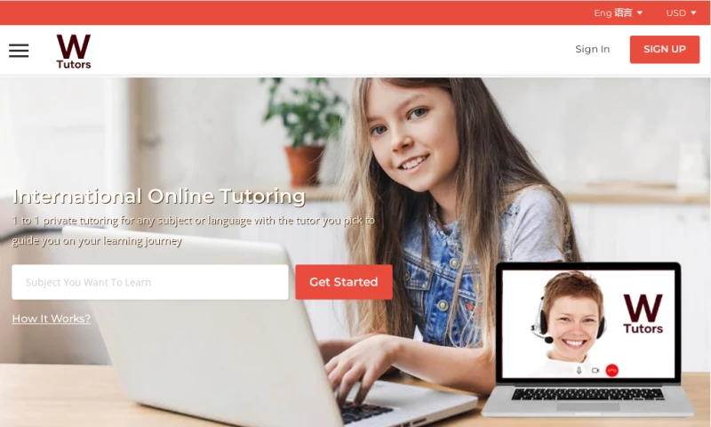 W TUTORS: Online Learning & Teaching Marketplace