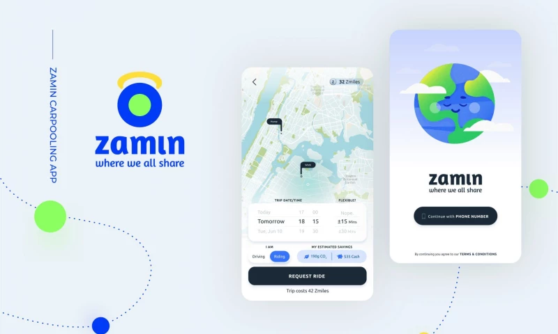 Zamin Carpooling App