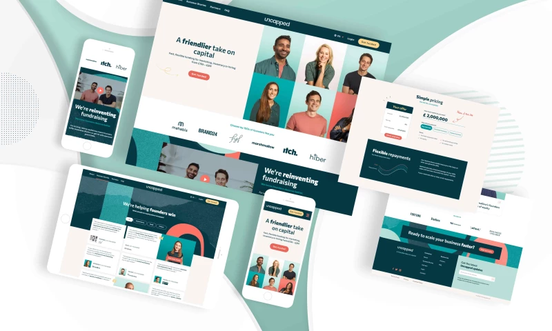 Uncapped - SAAS Website