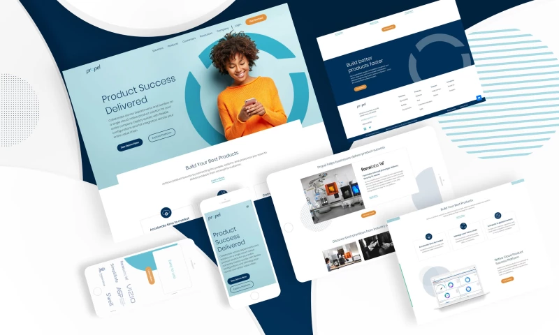 Propel - SAAS Website