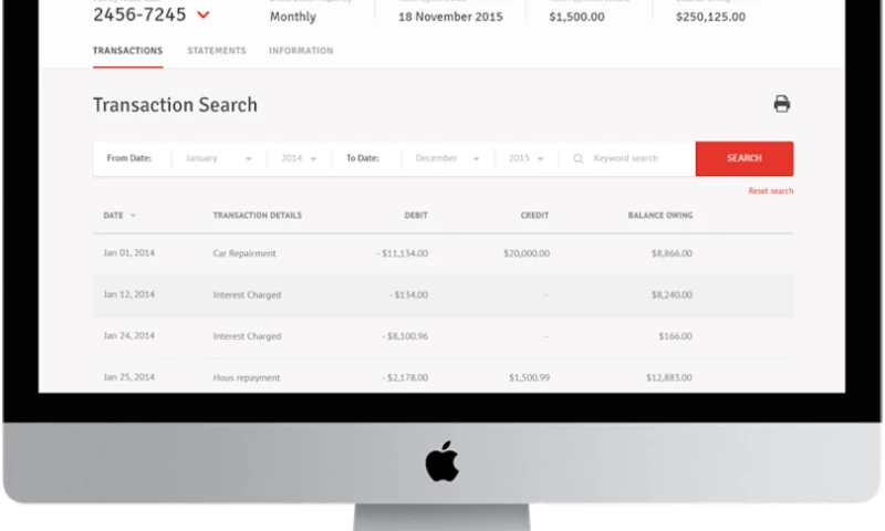 EGO Creative Innovations - Financial Portal