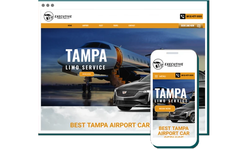 MWD Web Design - Executive Limos