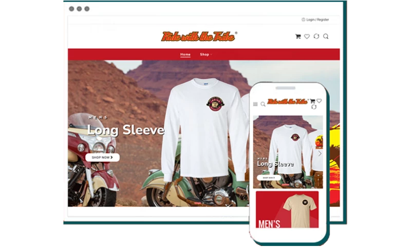 MWD Web Design - Ride With The Tribe