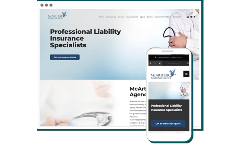 MWD Web Design - McAuthor Insurance Agency