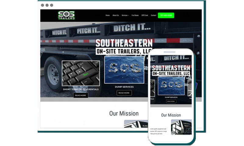 MWD Web Design - SOS Trailers
