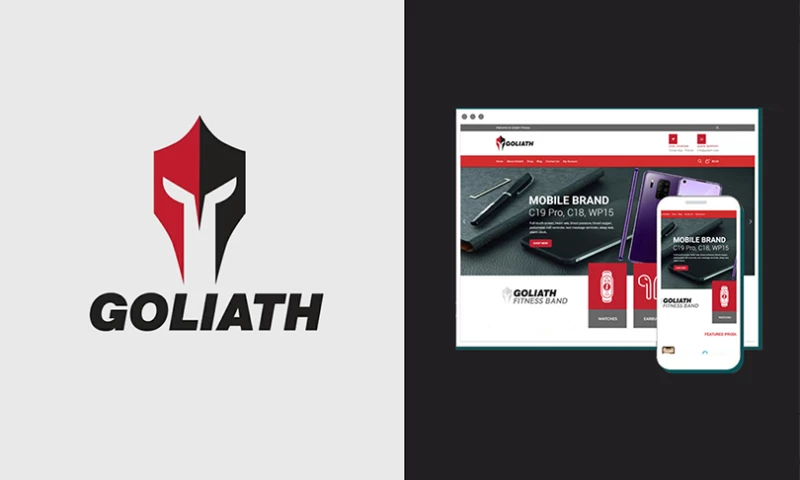 MWD Web Design - Goliath Mobile Logo Design