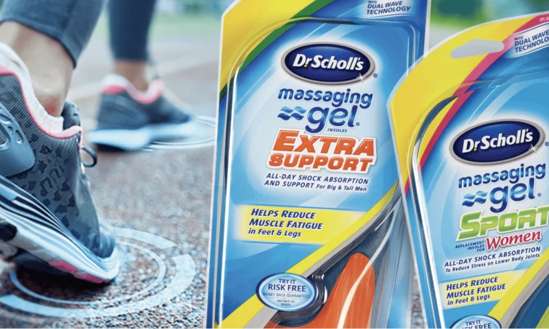 Dr. Scholl's New Line Launch & Packaging System