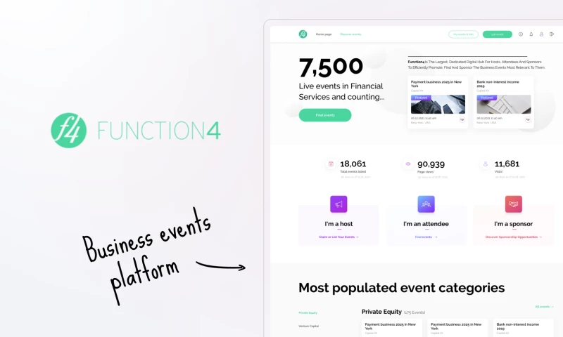 Devox Software - F4.events - Event Management Platform