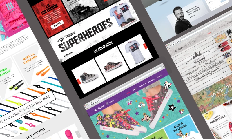 22DG - Topper Microsites