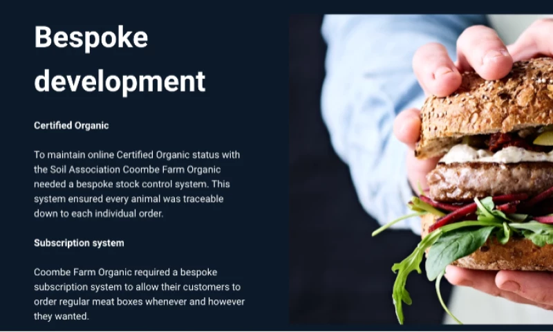 morphsites - Coombe Farm Organic