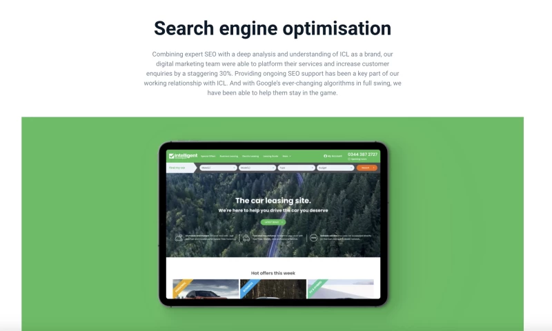 morphsites - Intelligent Car Leasing