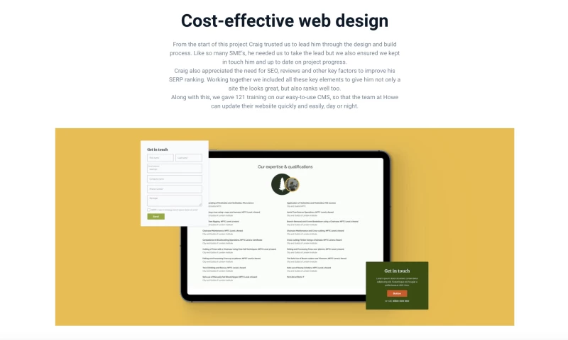 morphsites - Howe Tree Surgery