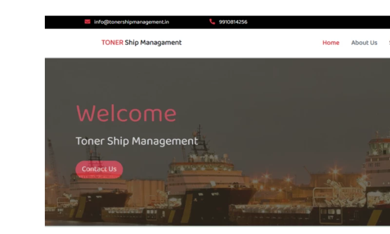 MM Digital Tech marketing - shipping informative website