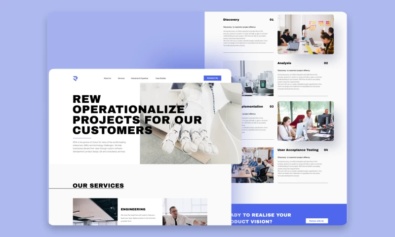 Ralabs Design - UX Audit and Website Redesign