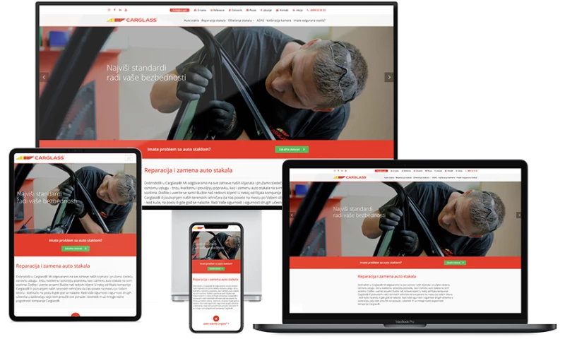 weboperater - Carglass Serbia