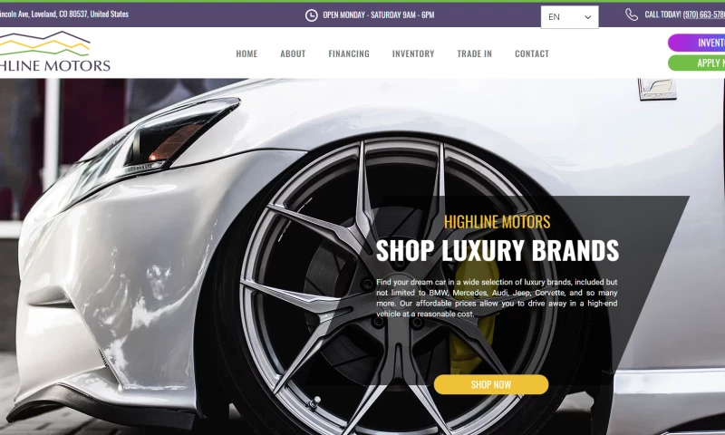 Highline MotorsHighline Motors Colorado (Luxury Used Car Flagship Source)