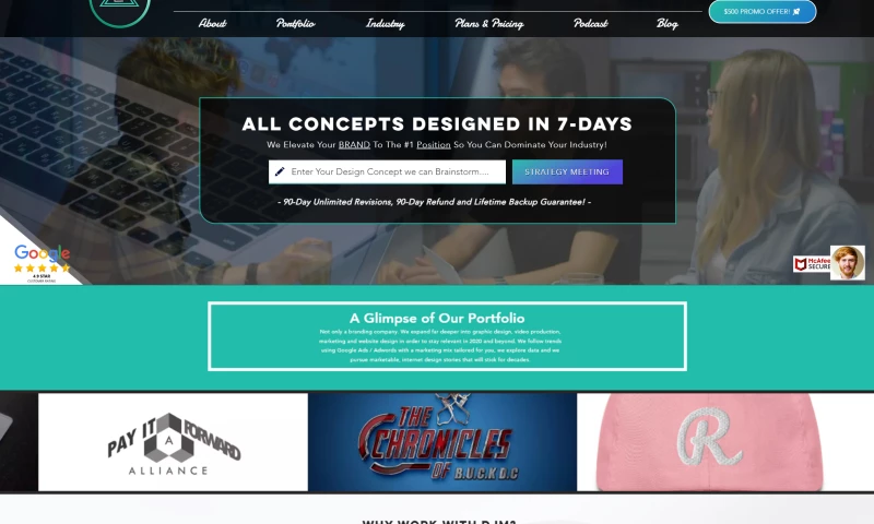 Daniel James Media (Agency, Studio Lead Capture)