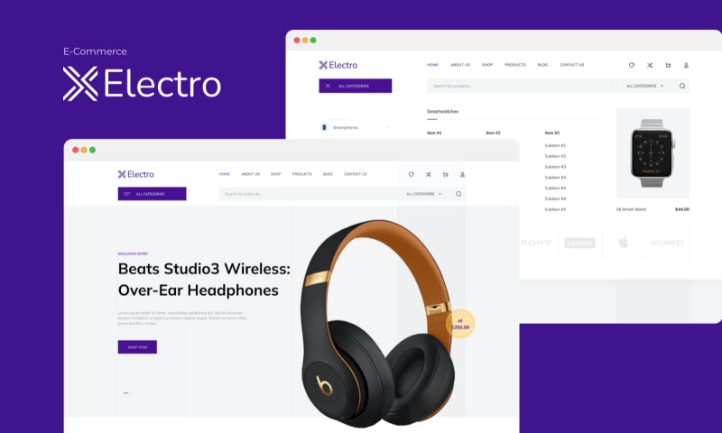 Ready-Made WooCommerce Design Templates