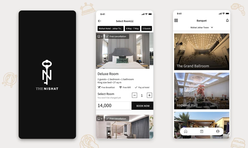 Luxury Hotel Booking Application