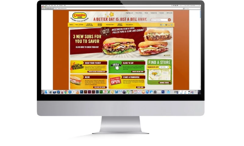 STIR Advertising and Integrated Messaging - Cousin’s Subs Fully Integrated Marketing Rebrand