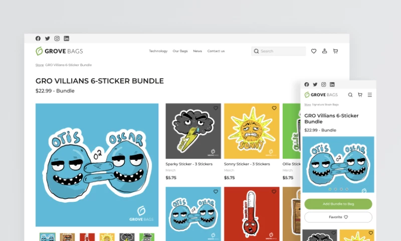 Belov Digital Agency - Grove Bags