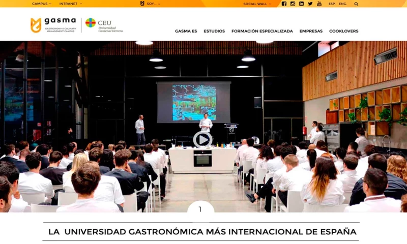 Gasma University Website