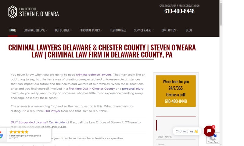 Foamers - Steven O'Meara Law