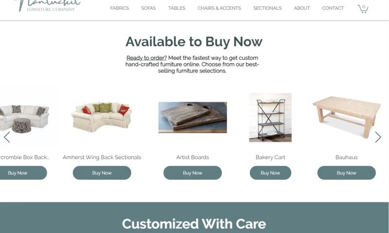 Slake Marketing - E-Commerce | Custom Furniture